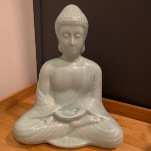 Light Blue Buddha Statue